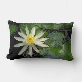 Almofada Lombar Lily White Water | Fotografia do Green Lily Pads