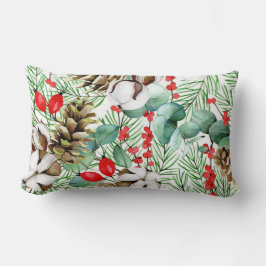 Almofada Lombar Lindo floral decorativo atraente 