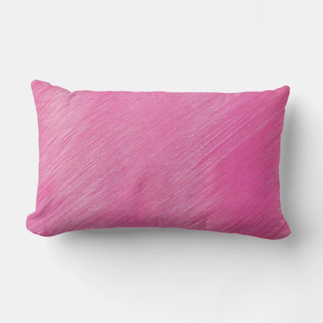 Almofada Lombar Linhas Rosa (Frente)