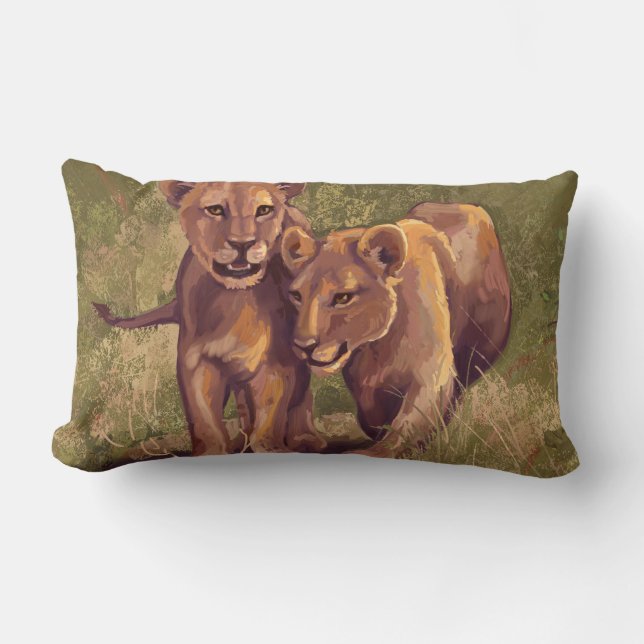 Almofada Lombar Lion Cubs (Frente)