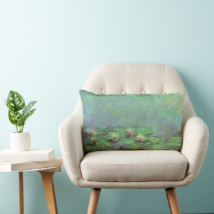 Almofada Lombar Lírios de Claude Monet, Impressionismo venenoso