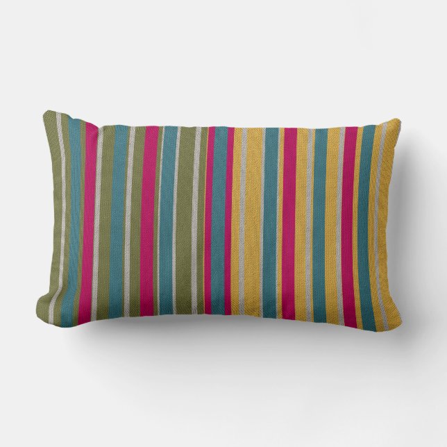 Almofada Lombar Listrado decorativo (Frente)