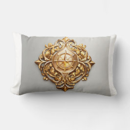 Almofada Lombar logotipo de asa de arte de abstrato para Travessei