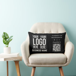 Almofada Lombar Logotipo Empresarial Personalizado Corporativo Mod