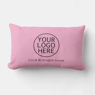 Almofada Lombar Logotipo Moderno da Empresa Nome Personalizado