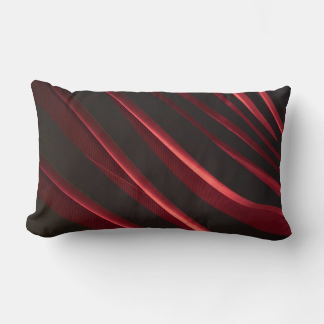 Almofada Lombar Logótipo vermelho e preto (Frente)