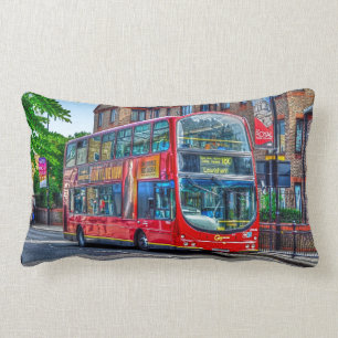 Almofada Lombar Londres ao autocarro de dois andares vermelho