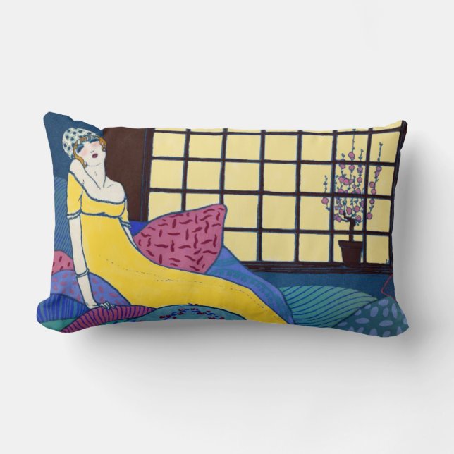 Almofada Lombar Lounging em seus travesseiros (Frente)