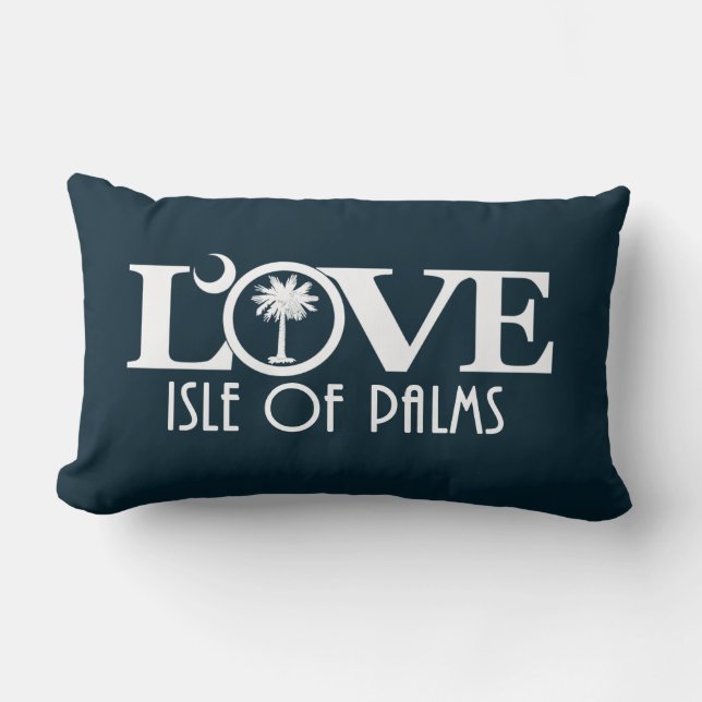 Almofada Lombar LOVE Ilha de Palmas (Frente)