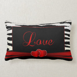 Almofada Lombar Love Zebra Animal Print