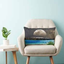 Almofada Lombar Lua E Praia