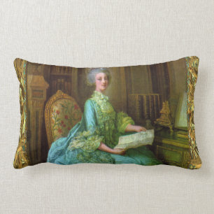 Almofada Lombar Lumbar barroco da elegância de Antoinette