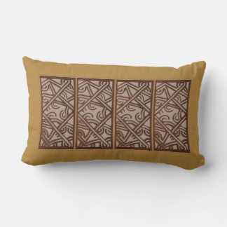 Almofada Lombar Lumbar Pillow with art inspired by New Guinea