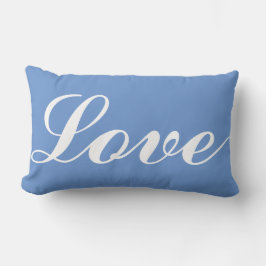 Almofada Lombar Lumber Cushion - Love (Cornflower Blue)