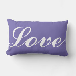 Almofada Lombar Lumber Cushion - Love (Periwinkle)