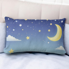 Almofada Lombar Lunar Night Sky Cushion