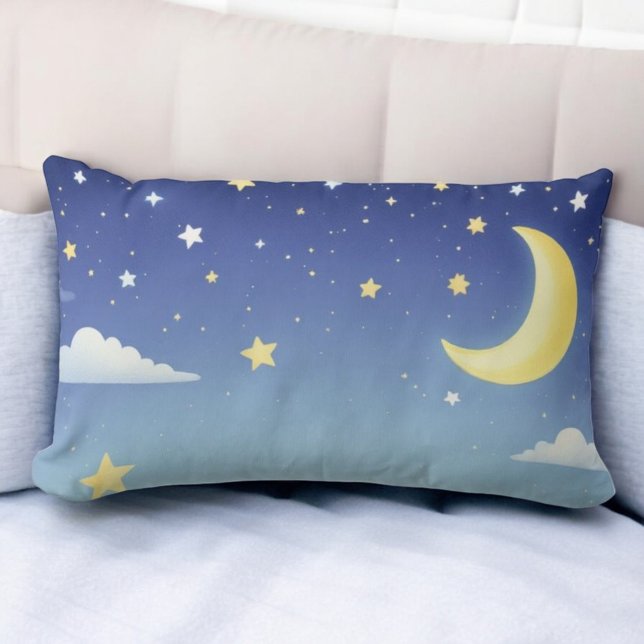 Almofada Lombar Lunar Night Sky Cushion (Criador carregado)
