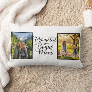 Almofada Lombar Mãe Adicional Promovida Cursiva Dupla Foto Elegant
