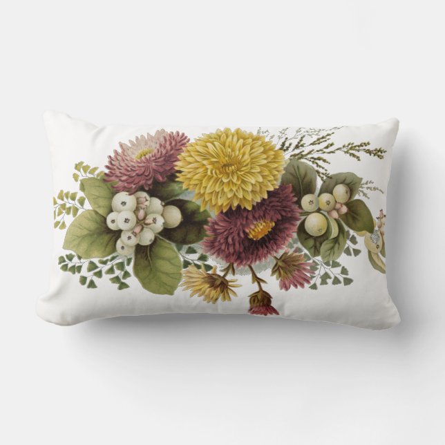 Almofada Lombar Mãe Floral de Flor com Arrefecimento (Frente)