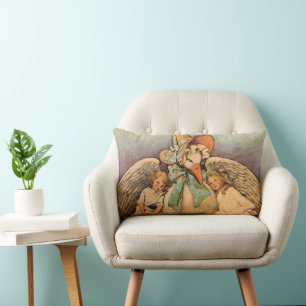 Almofada Lombar Mãe Gansa Vintage Crianças Jessie Willcox Smith