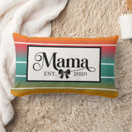 Almofada Lombar Mamá Pôr do Sol Retro Personalizado Est.