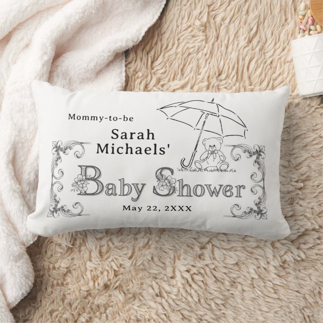 Almofada Lombar Mamães de Chá de fraldas de Artsy (Cobertor)