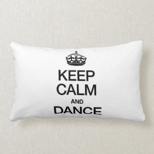 ALMOFADA LOMBAR MANTENHA CALMA E DANÇA