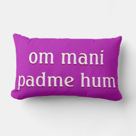 Almofada Lombar Mantra: om mani padme hum