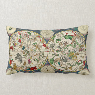 Almofada Lombar Mapa Celestial do Gráfico de Estrelas - Astronomia