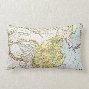 ALMOFADA LOMBAR MAPA: CHINA, 1910