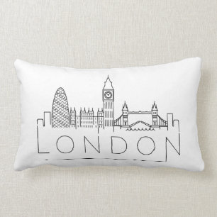 Almofada Lombar Marcos de Londres Travesseiro lombar Skyline