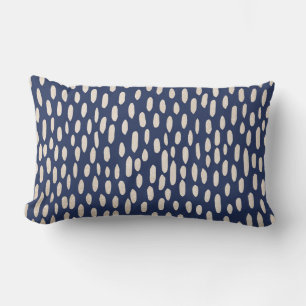 Almofada Lombar Marinho com Travesseiro decorativo Cream Speckles