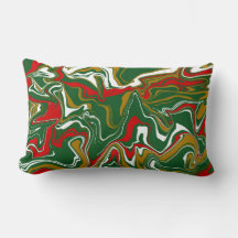 Mármore de Natal verde, vermelho, branco e Dourado