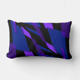 Almofada Lombar Mazipoodles Abstraction Perspective Black Indigo