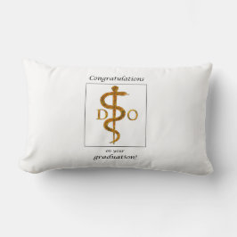 Almofada Lombar Médico de Parabéns de Graduação de Osteopatia