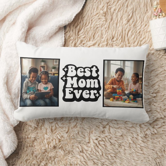 Almofada Lombar Melhor Mãe de Todos os Tempos Presente Retro Groov (Cobertor)