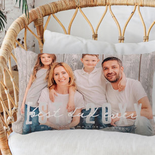 Almofada Lombar Melhor Pai do Dia de os pais de Fotografia Moderna