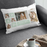 Almofada Lombar Melhor Presente do Pai de Fotografia do Modern Min<br><div class="desc">O Melhor presente do Pai de Foto da Colagem Moderna é um presente exclusivo e personalizado perfeito para qualquer ocasião, como Dia de os pais, aniversários ou qualquer outro dia especial que homenageie os pais. Este presente foi projetado para mostrar os momentos e memórias especiais que você compartilhou com seu...</div>