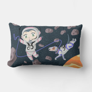 Almofada Lombar Menina asteróide