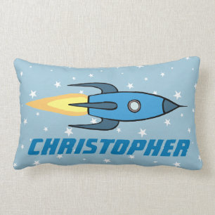 Almofada Lombar Meninos personalizados do navio de Rocket o espaç