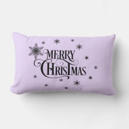 Almofada Lombar Merry Christmas and good Wisches