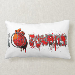 Almofada Lombar Mim zombis do coração
