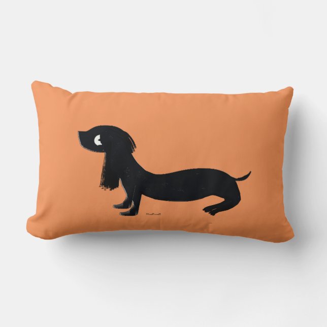 Almofada Lombar Mini Dachshund (Frente)