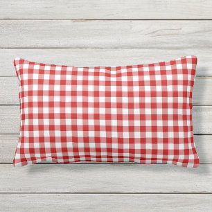 Almofada Lombar Mini Gingham - Verificação de Padrão de Xadrez 