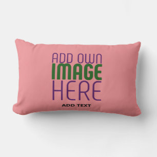 ALMOFADA LOMBAR MODELO MODERNO EDITABLE SALMON PINK IMAGE