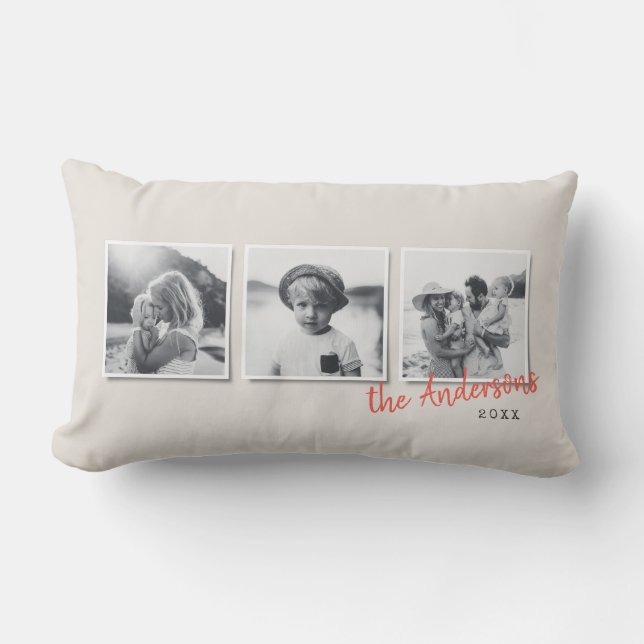 Almofada Lombar Moderno e simples decoração multifoto-home (Frente)