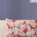 Almofada Lombar Moderno Monstera Leaf Tropical<br><div class="desc">Elevem a vossa decoração doméstica com o nosso Travesseiro Tropical Lumbar Moderno Monstera Leaf. Esta na moda, sotaque de alta qualidade combina a beleza serena das cores tranquilas com o charme vibrante das folhas de monstera. Adicione um toque de elegância costeira ao seu espaço vivo. Perfeito para decoração de casas...</div>