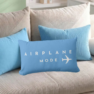 Almofada Lombar Modo Avião Minimalista Moderno Viagem Aviação 