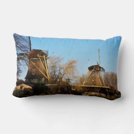 Almofada Lombar Molens in Nederlands landschap.