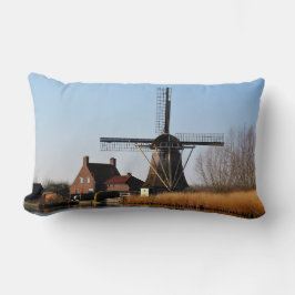 Almofada Lombar Molens in Nederlands landschap.